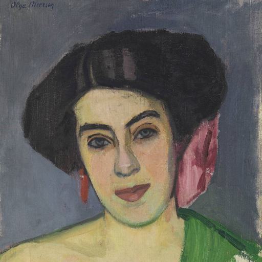 Die Malerin Olga Meerson
